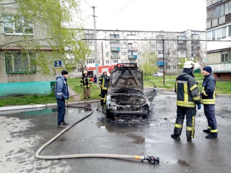 Магнитогорск сгорела машина