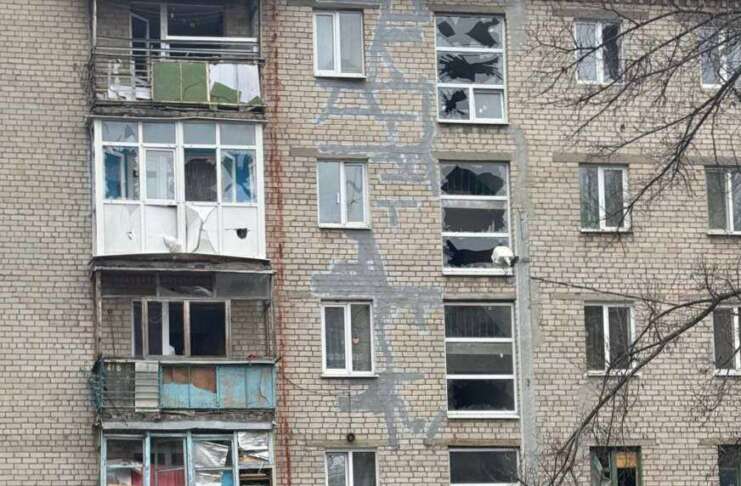 Ворог атакував Крамтаорськ безпілотниками вдень 7 грудня