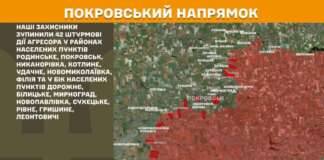 На Покровському напрямку наші захисники зупинили 42 штурмові дії минулої доби