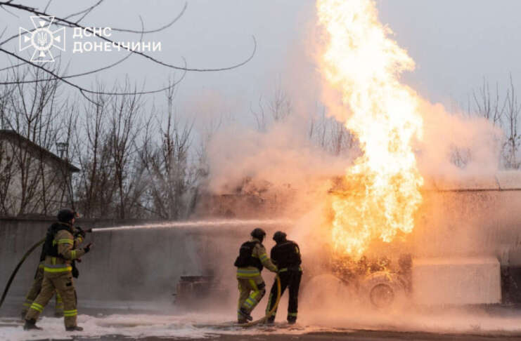 За минулу добу рятувальники Донеччини ліквідували 5 пожеж