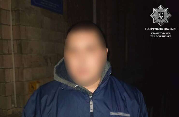 Чоловіка, якого розшукує поліція Одещини за крадіжку, затримали у Слов’янську