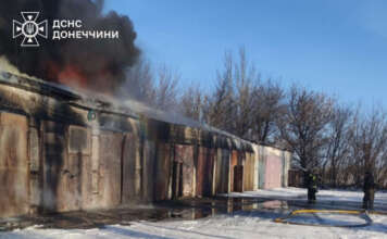 За минулу добу рятувальники Донеччини ліквідували 4 пожежі, 1 з яких спричинена російським обстрілом