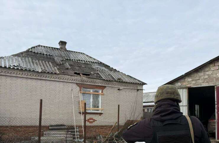 За 2 лютого поліція зафіксувала 1 560 ворожих влучань по лінії фронту та житловому сектору області.